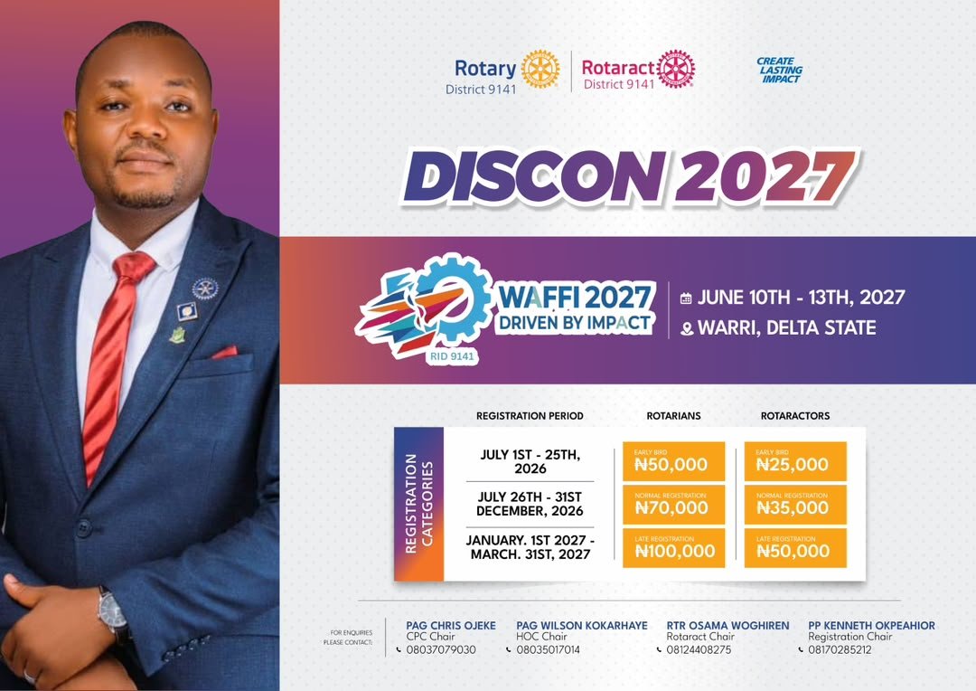 Rotary community event banner
